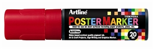 Artline Poster Marker 20 red